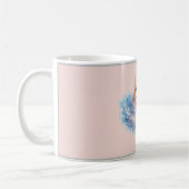Rosa Katzen-Style Kaffeetasse (Links)