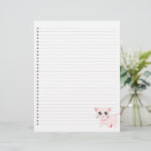 Rosa Katzenfutter (Stehend Vorderseite)