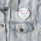 Rosa Kätzin Button (Beispiel)