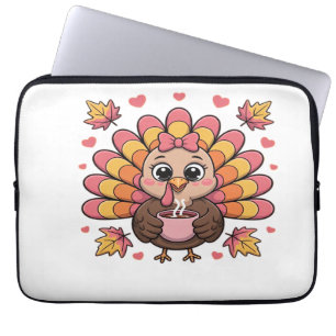 rosa kawaii Thanksgiving Truthahn Classic T-Shirt Laptopschutzhülle