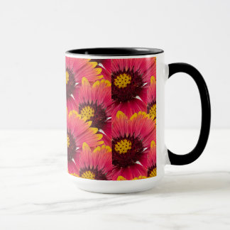 Rosa Kegelblumen-Blumen-Kaffeetasse Tasse