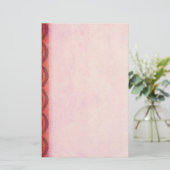 Rosa keltische Knoten Briefpapier (Stehend Vorderseite)