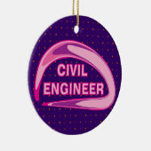 Rosa Keramik für Zivile Ingenieure Ornament (Rechts)