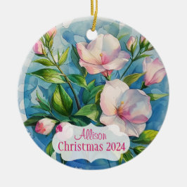 rosa keramik ornament