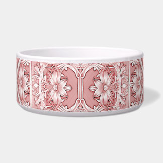 Rosa Keramik Pet Bowl Napf