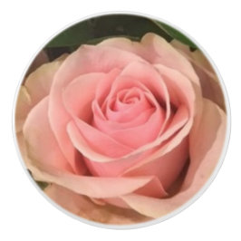 Rosa Keramik Pull Keramikknauf