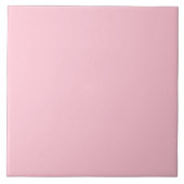 Rosa Keramik Tile. Fliese (Vorderseite)