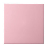Rosa Keramik Tile von Janz 4.25x4.25 Fliese (Vorderseite)