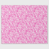 Rosa Kies Geschenkpapier (Flach)