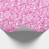 Rosa Kies Geschenkpapier (Ecke)