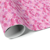 Rosa Kies Geschenkpapier (Rolleneckpunkt)