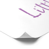 Rosa Kinderzimmer Poster (Ecke)