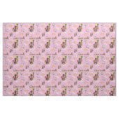 Rosa Kinderzimmer von Barnyard Farm Stoff (Fat Quarter (45,7 x 55,9 cm))