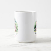 Rosa Kirchenblütendusche Kinderdusche Kaffeetasse (Mittel)