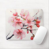 Rosa Kirchenbrause Mousepad (Mit Mouse)