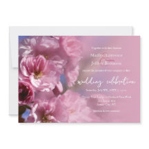 Rosa Kirschbaumblüten Frühjahrshochzeit