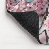 Rosa Kirschblossom Blume Baum Mousepad (Ecke)