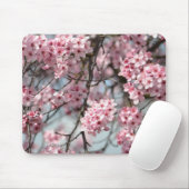 Rosa Kirschblossom Blume Baum Mousepad (Mit Mouse)