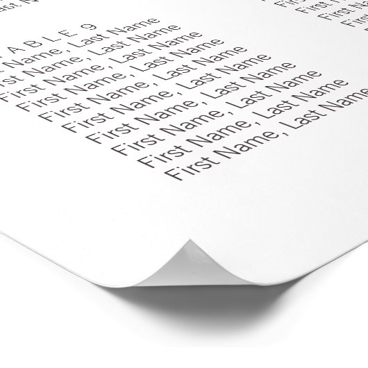 Rosa Kirschblossom Blumenzettel Poster (Ecke)