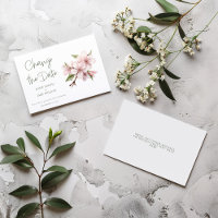 Rosa Kirschblüte Blume ändern das Datum