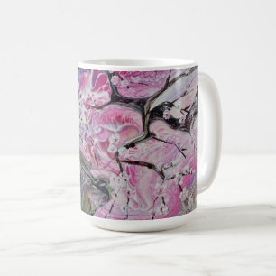 Rosa Kirschblüte Kaffeetasse