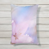 Rosa Kirschblüte Kissen Für Draußen (Vorderseite(Vertikal))