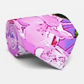 Rosa Kirschblüte Krawatte (Gerollt)
