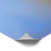 Rosa Kirschblüte Poster (Ecke)