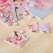 Rosa Kirschblüte Puzzle (Seite)