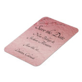 Rosa Kirschblüten beim Hochzeitssehen speichern di Magnet (Linke Seite)