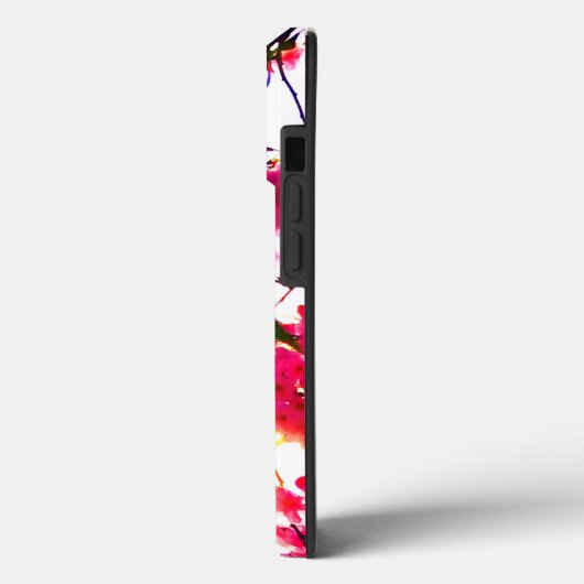 Rosa Kirschblüten Blütenbaum Case-Mate iPhone Hülle (Rückseite / Links)