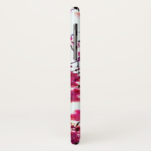 Rosa Kirschblüten Case-Mate iPhone Hülle (Hinten/Links)