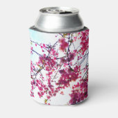 Rosa Kirschblüten Dosenkühler (Kanne Rückseite)