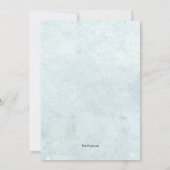 Rosa Kirschblüten Einladung zur Hochzeit (Rückseite)