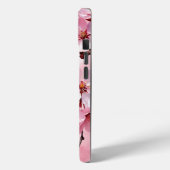 Rosa Kirschblüten Fuchsia iPhone / iPad Gehäuse Case-Mate iPhone Hülle (Rückseite / Links)