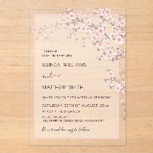 Rosa Kirschblüten-Hochzeit