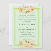 Rosa Kirschblüten , Hochzeit Einladung (Vorderseite)