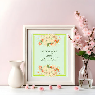 Rosa Kirschblüten , Hochzeit erschießen Poster