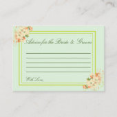 Rosa Kirschblüten , Hochzeit Hinweiskarte (Vorderseite)