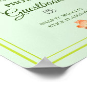 Rosa Kirschblüten , Hochzeitsbuch Poster (Ecke)