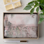 Rosa Kirschblüten-Landschaft Serenity (2) Seidenpapier (Geschenk)