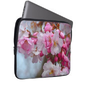 Rosa Kirschblüten Laptopschutzhülle (Vorne Rechts)