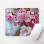Rosa Kirschblüten Mousepad (Mit Mouse)