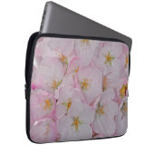 Rosa Kirschblüten Notebook-Ärmel Laptopschutzhülle (Vorne Rechts)