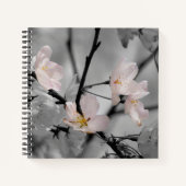 Rosa Kirschblüten Notizblock (Vorderseite)
