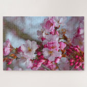 Rosa Kirschblüten Puzzle (Horizontal)