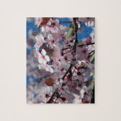 Rosa Kirschblüten Puzzle (Vertikal)