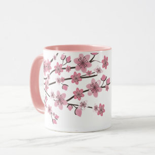 Rosa Kirschblüten Schön Tasse