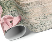 Rosa Kirschblüten-Serenitätslandschaft (8) Geschenkpapier (Rolleneckpunkt)