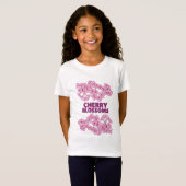 Rosa Kirschblüten T-Shirt (Vorne ganz)